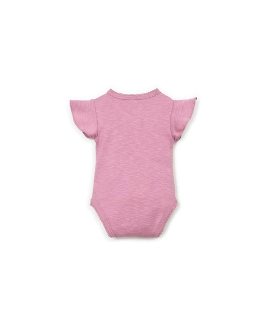 Body rib flame rosa trasera