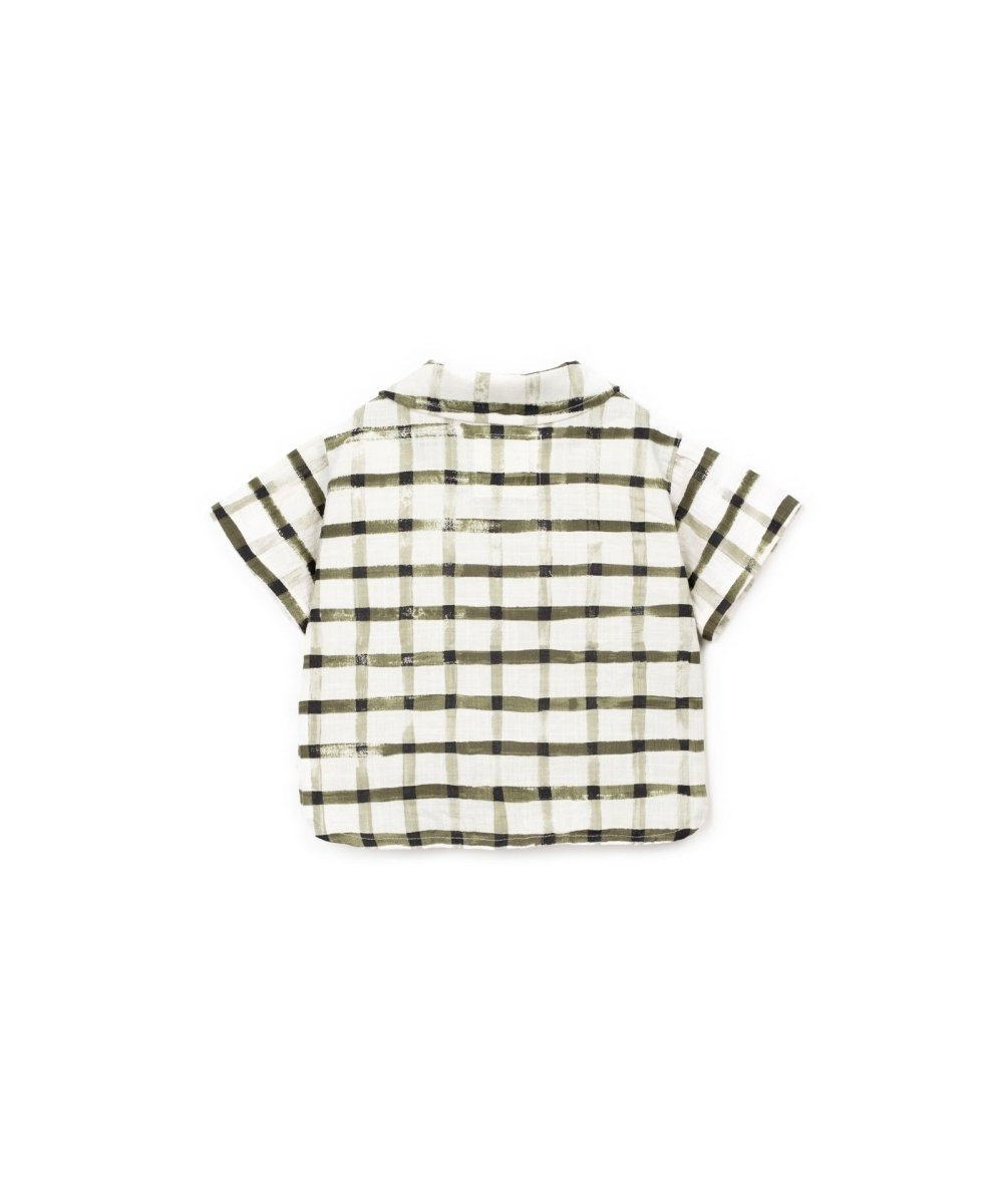 CAMISA TEJIDO ESTAMPADO TRASERA