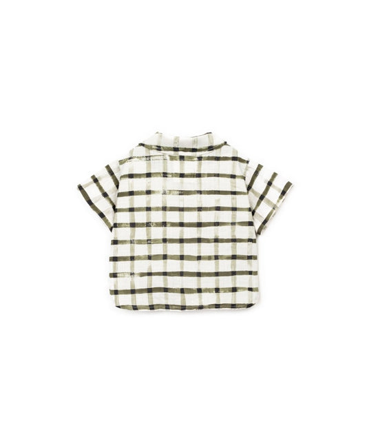 CAMISA TEJIDO ESTAMPADO TRASERA