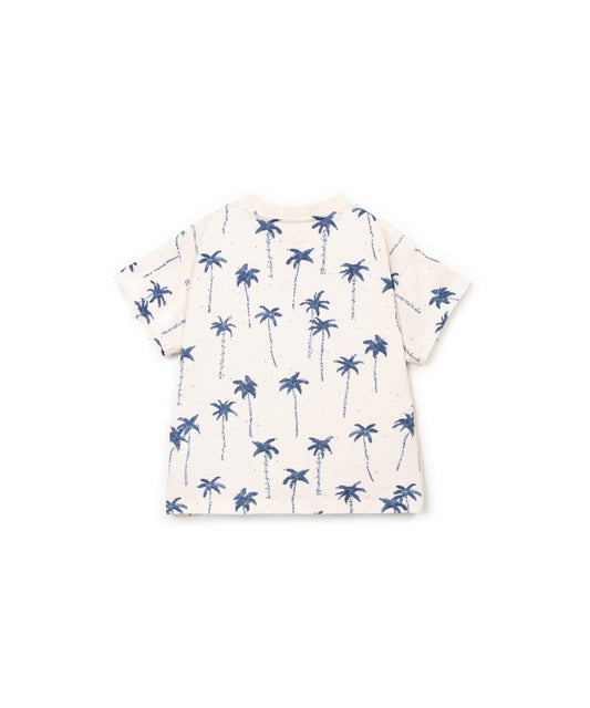 CAMISETA JERSEY ESTAMPADA TRASERA