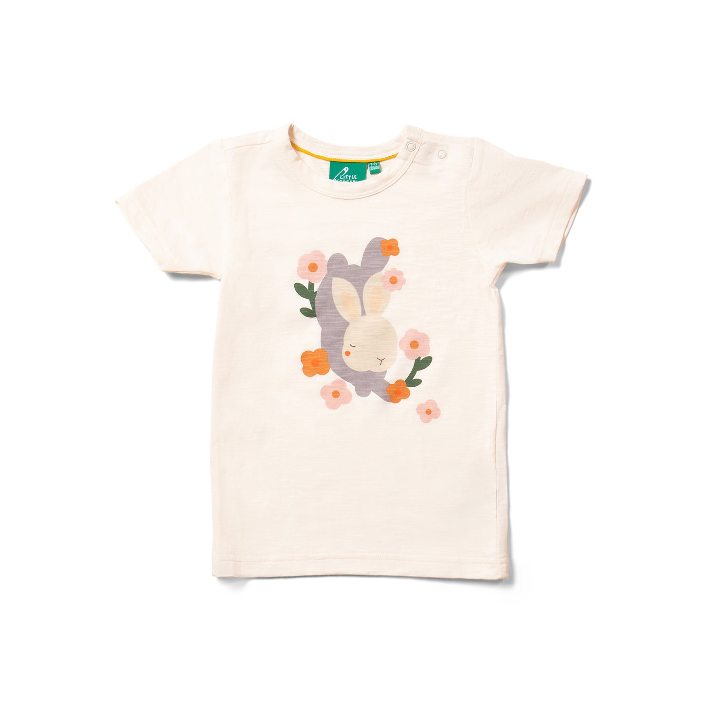 Camiseta de manga corta little rabbit delantera