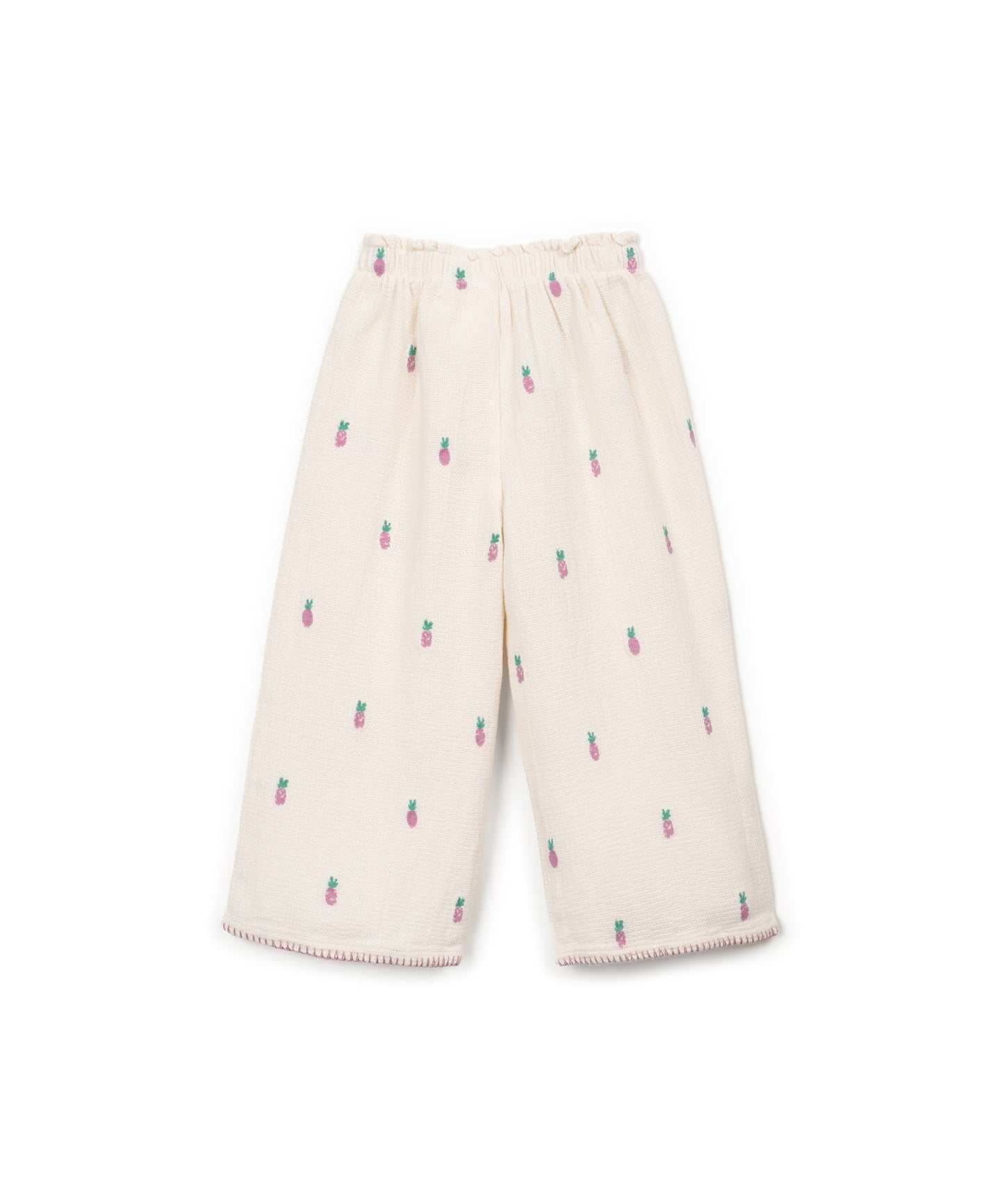 Pantalon largo pina trasera