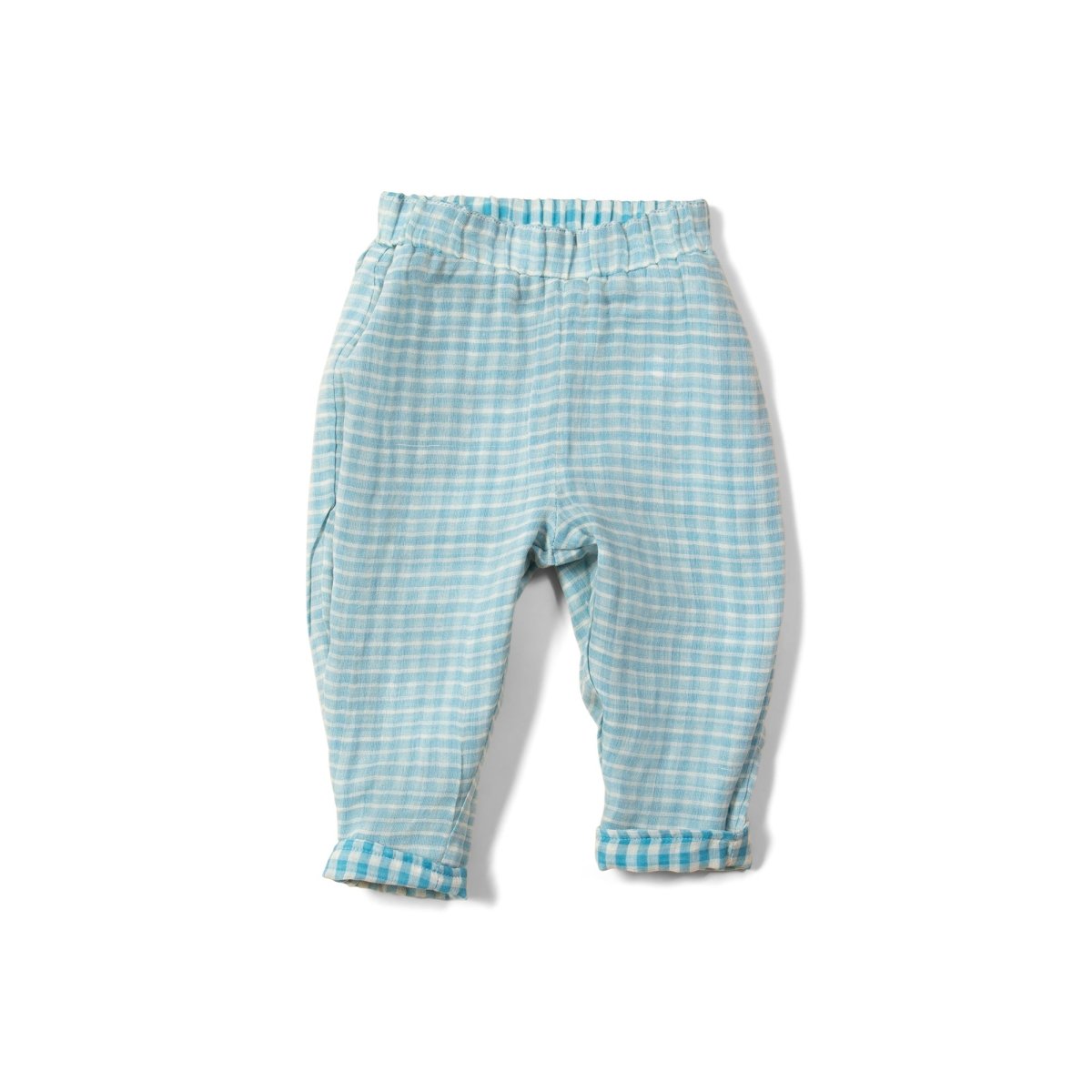 Pantalones sin cordones reversibles blue moon trasera