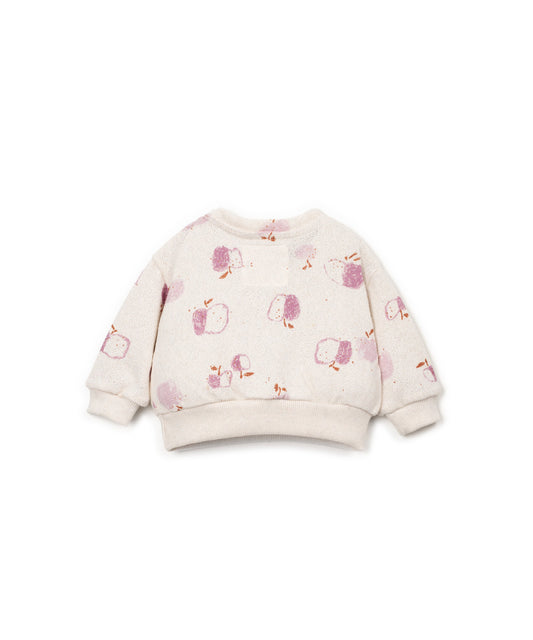 SUDADERA JERSEY ESTAMPADA TRASERA