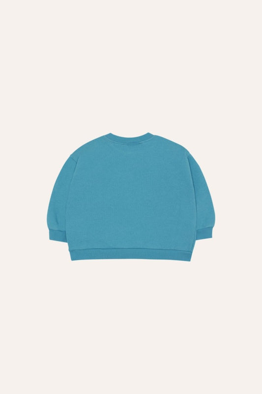 Sudadera azul bebe ladybug trasera