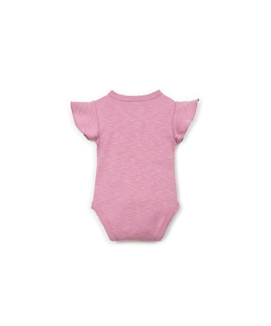 Body rib flame rosa trasera