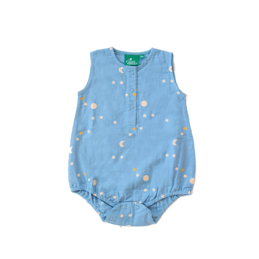 Body de bebe dawn organic sin mangas bubble delantera
