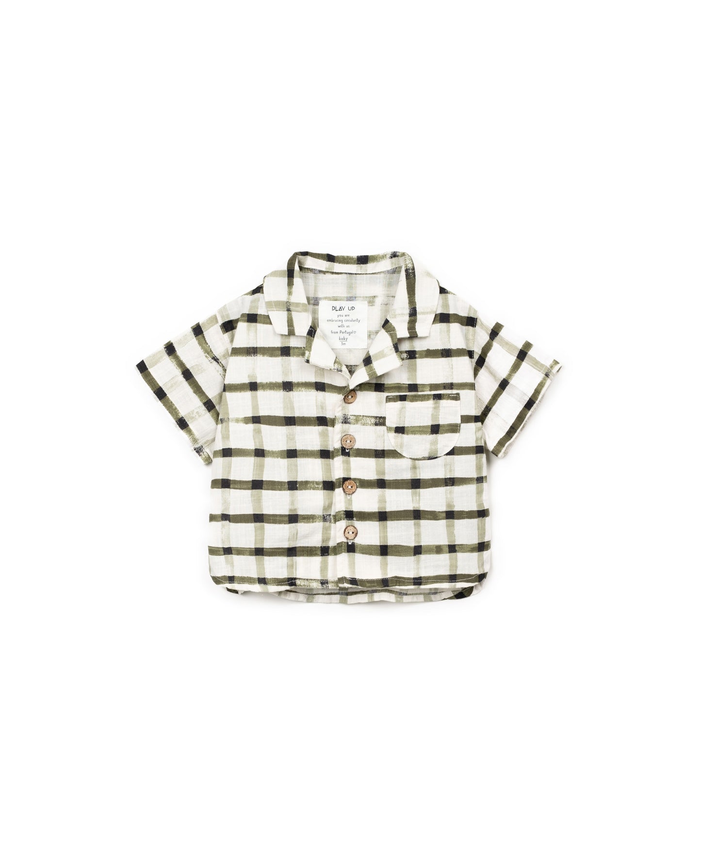 CAMISA TEJIDO ESTAMPADO DELANTERA