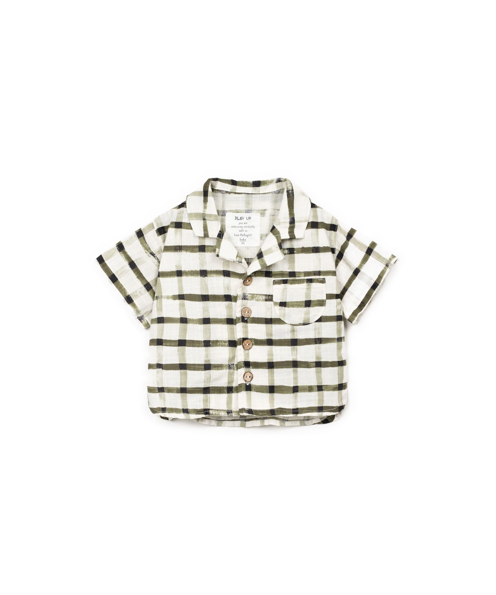 CAMISA TEJIDO ESTAMPADO DELANTERA