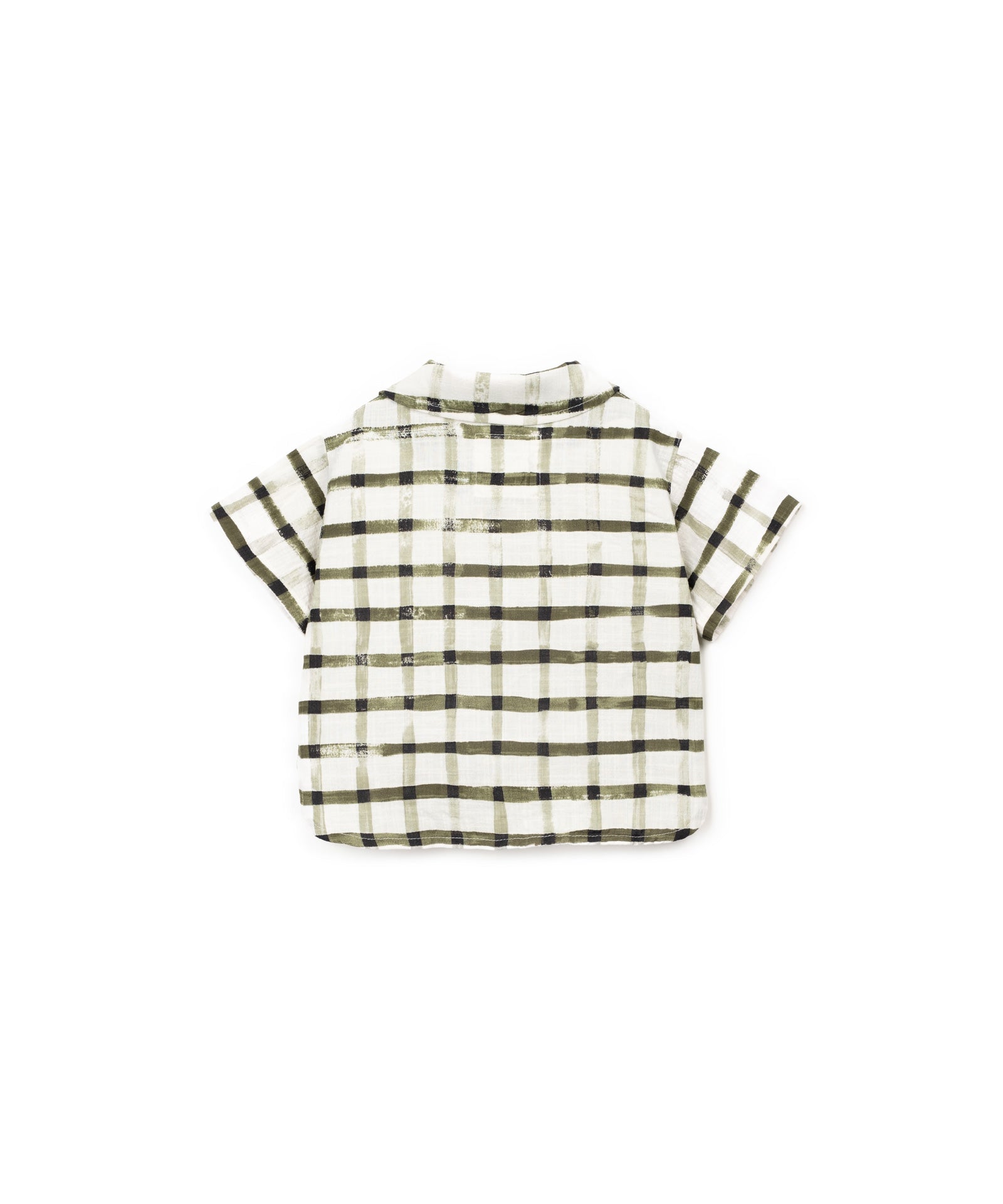 CAMISA TEJIDO ESTAMPADO TRASERA