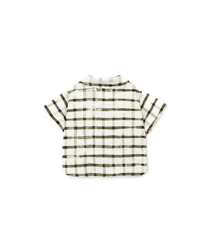 CAMISA TEJIDO ESTAMPADO TRASERA
