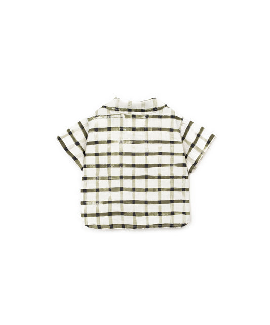 CAMISA TEJIDO ESTAMPADO TRASERA