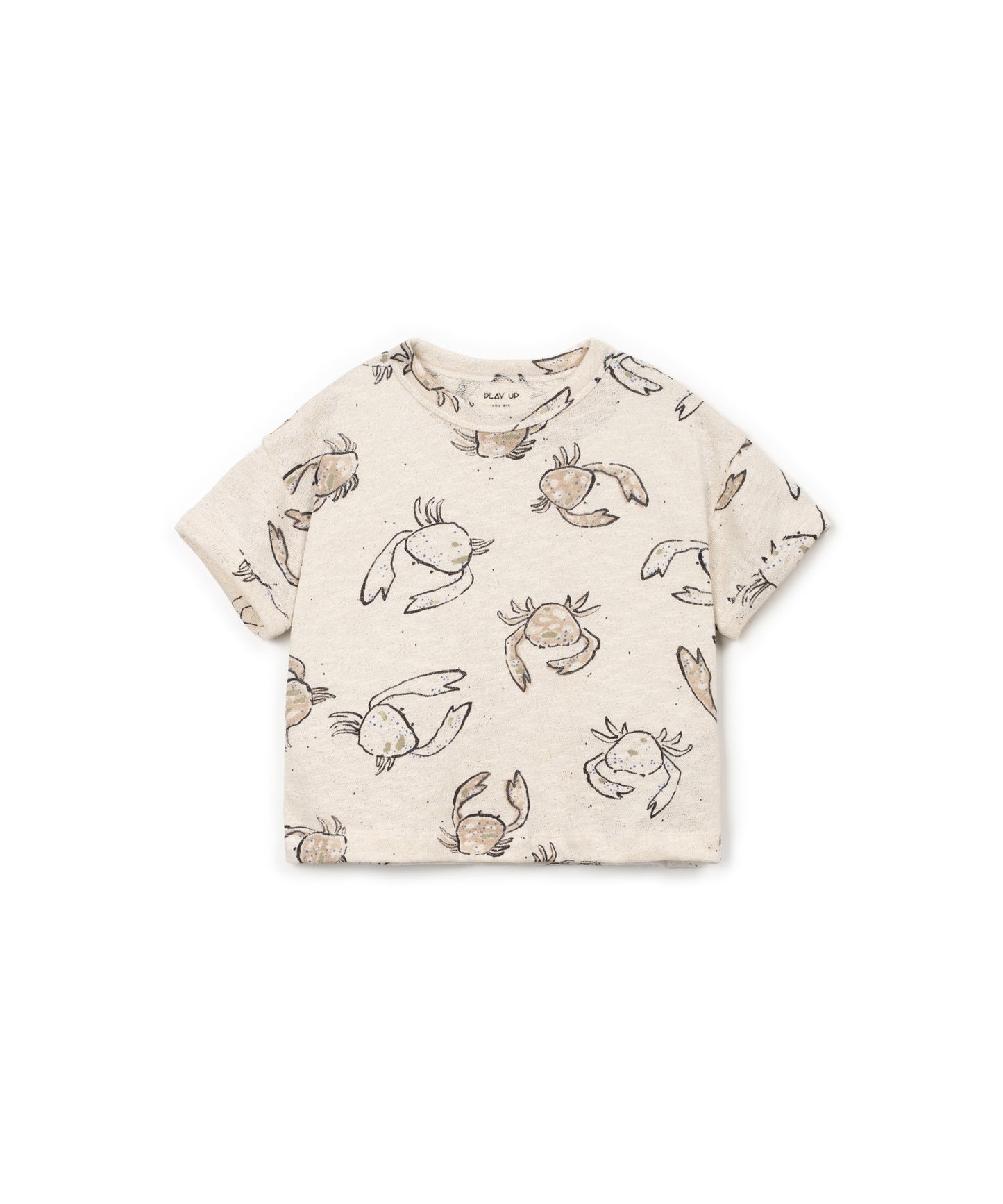 CAMISETA JERSEY FLAME ESTAMPADA DELANTERA