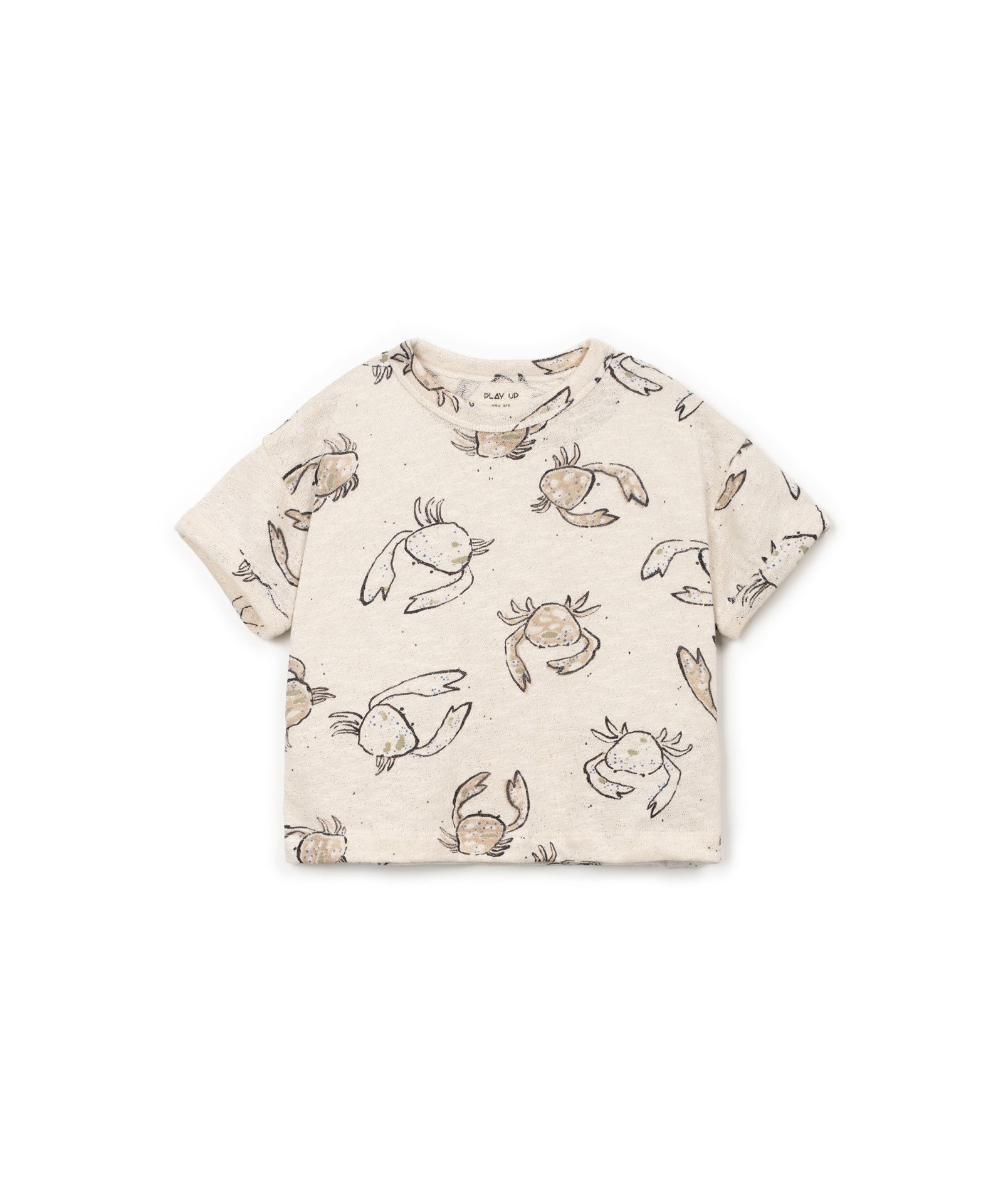 CAMISETA JERSEY FLAME ESTAMPADA DELANTERA