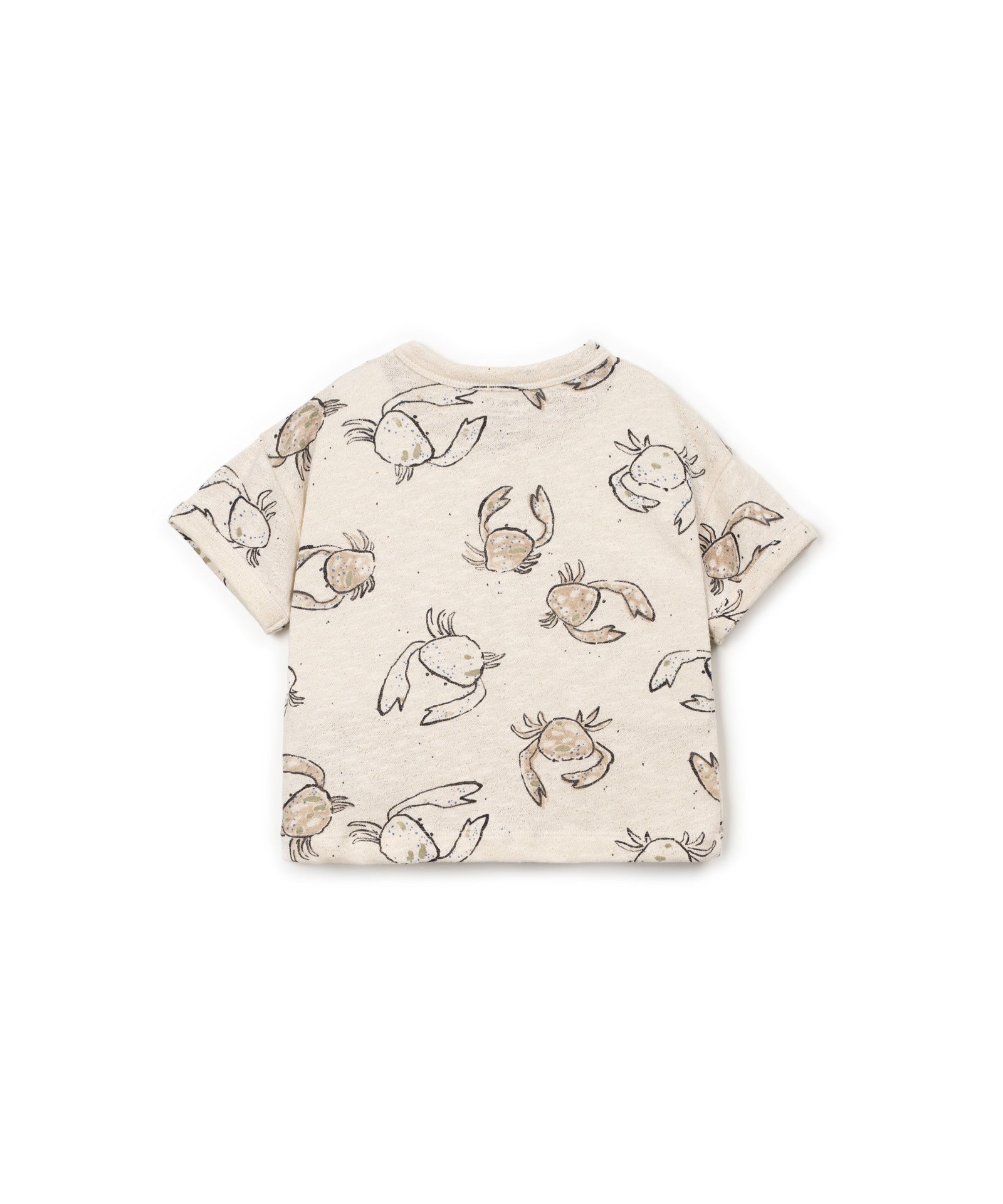CAMISETA JERSEY FLAME ESTAMPADA TRASERA