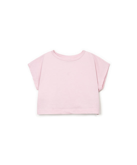 Camiseta mangacorta rosada delantera