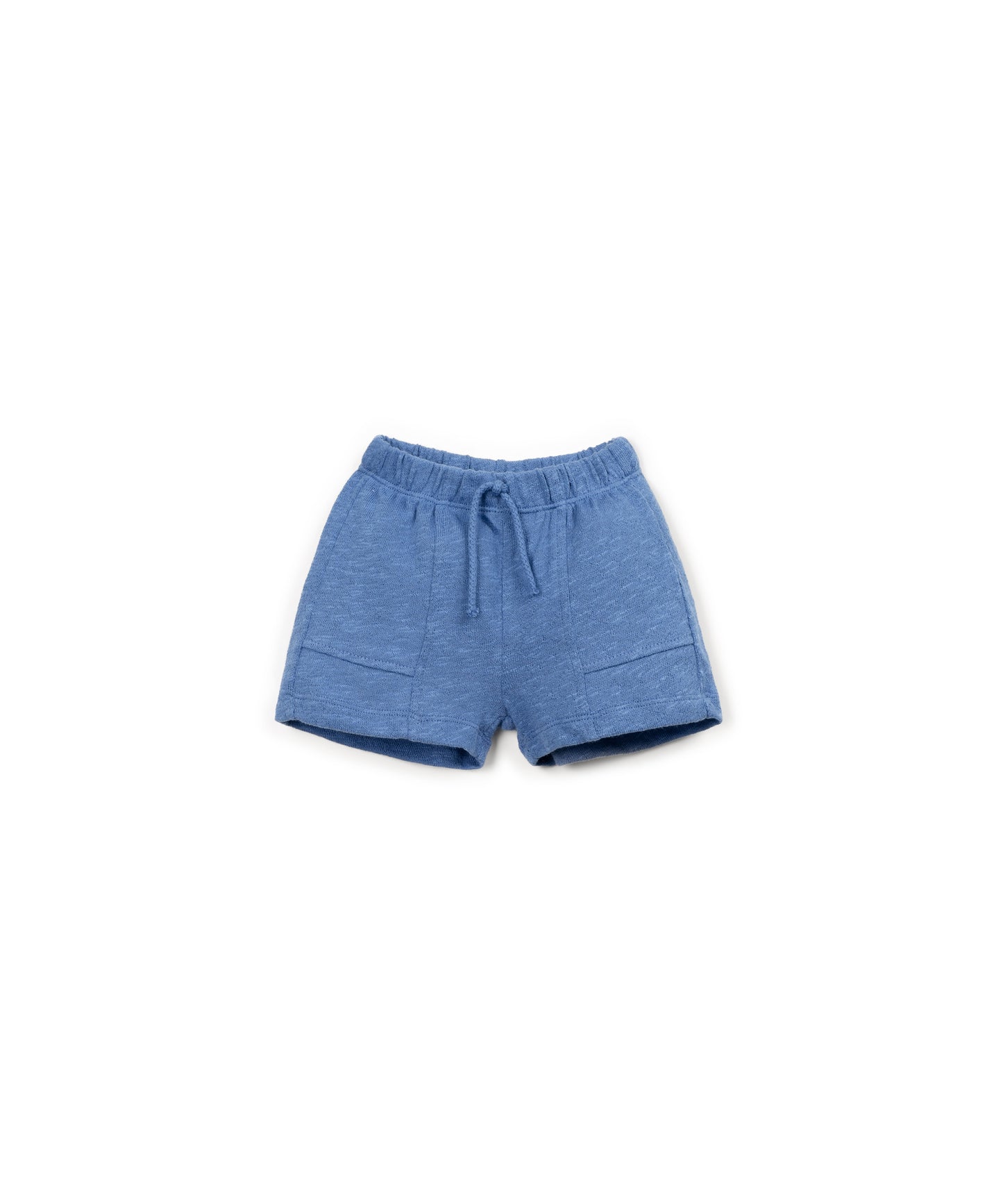 PANTALONES  CORTOS JERSEY FLAME AZUL DELANTERA