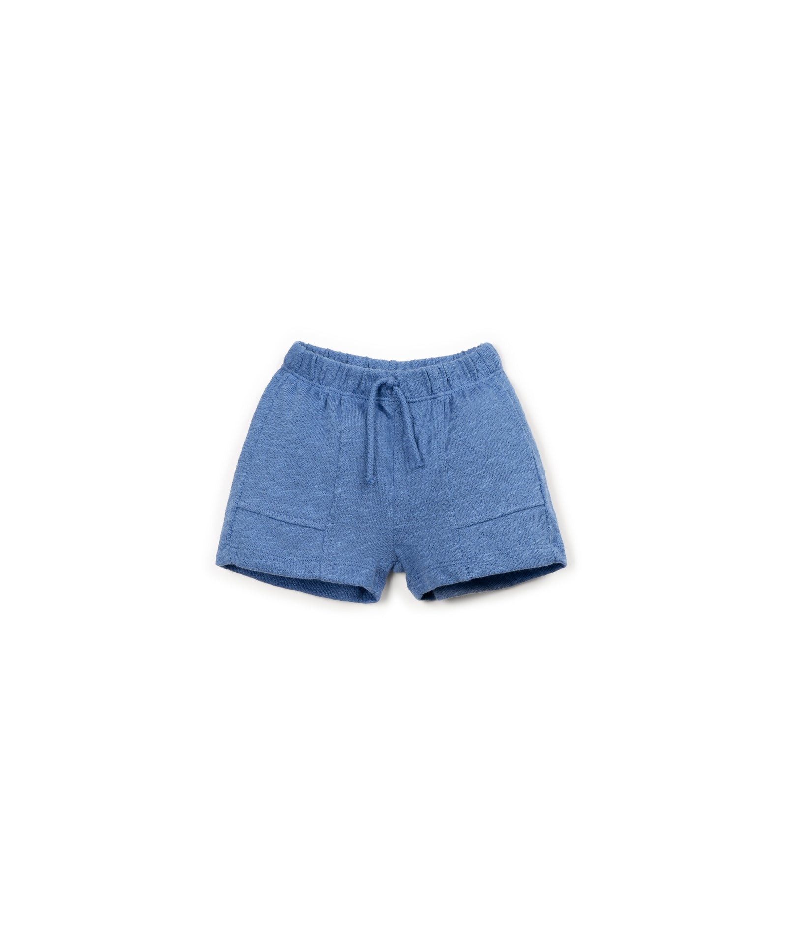 PANTALONES  CORTOS JERSEY FLAME AZUL DELANTERA