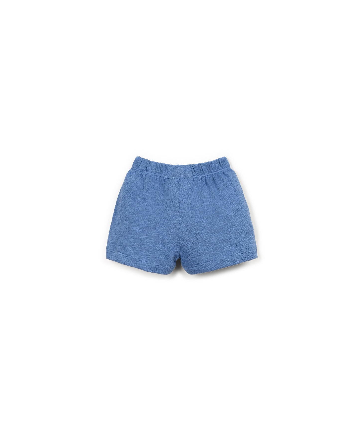 PANTALONES  CORTOS JERSEY FLAME AZUL TRASERA