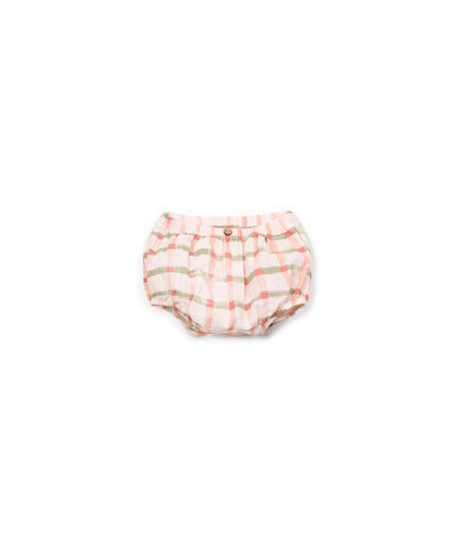 PANTALONES  CORTOS TEJIDO ESTAMPADO DELANTERA