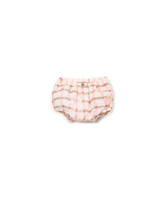PANTALONES  CORTOS TEJIDO ESTAMPADO DELANTERA