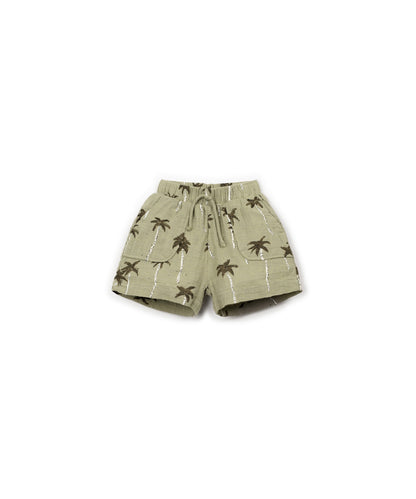 PANTALONES  CORTOS TEJIDO ESTAMPADO DELANTERA 