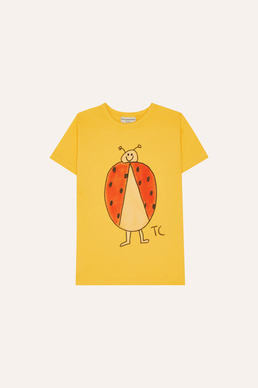 Camisetaamarillaladybug frente