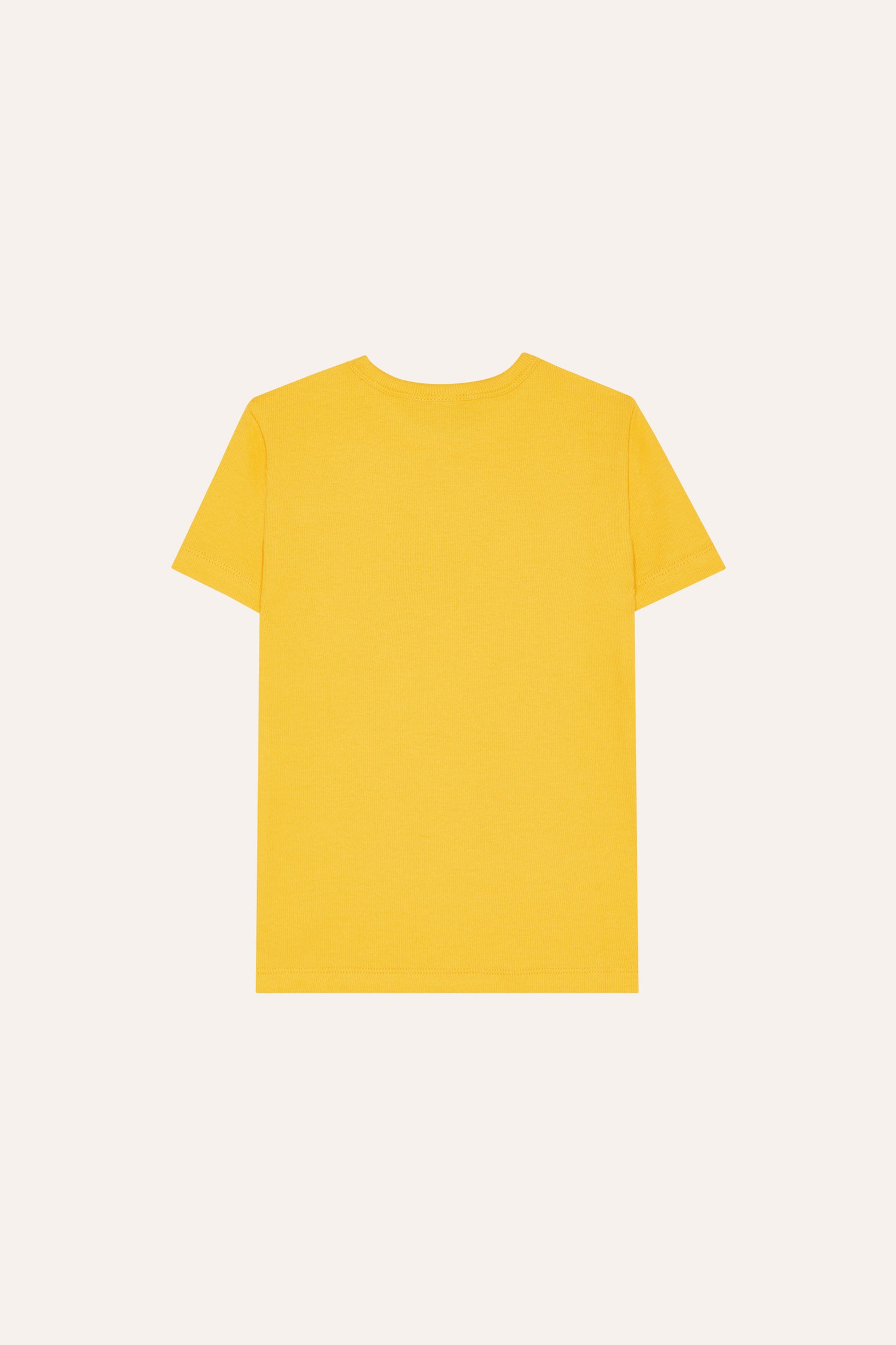 Camisetaamarillaladybug trasera