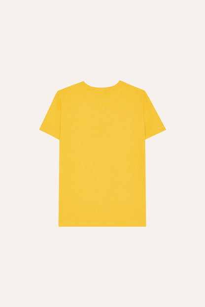 Camisetaamarillaladybug trasera