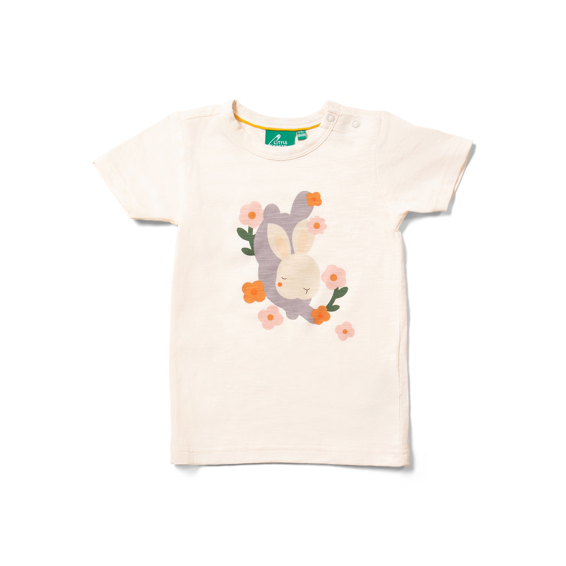 Camiseta de manga corta little rabbit delantera
