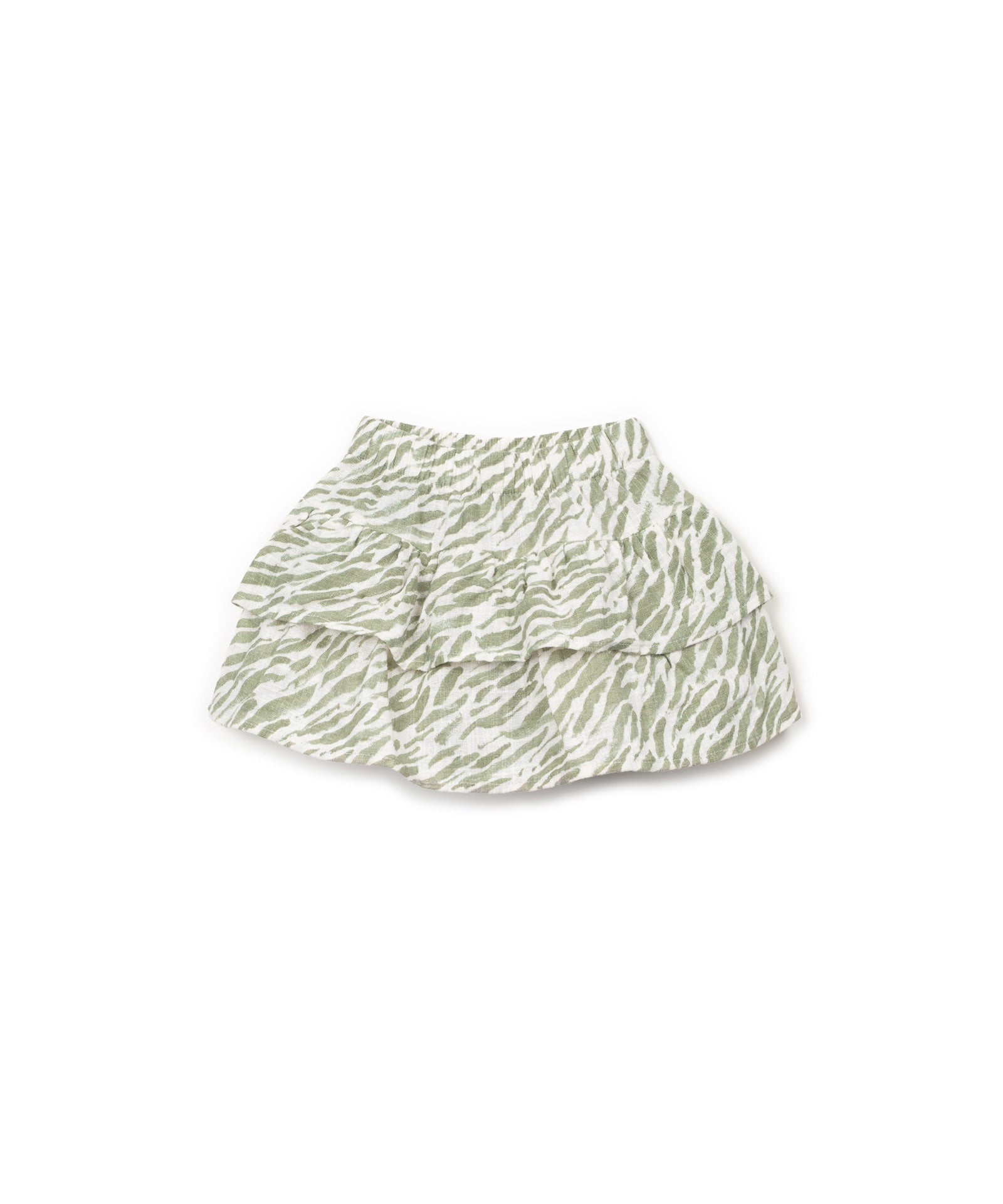 Falda pantalon estampado delantera