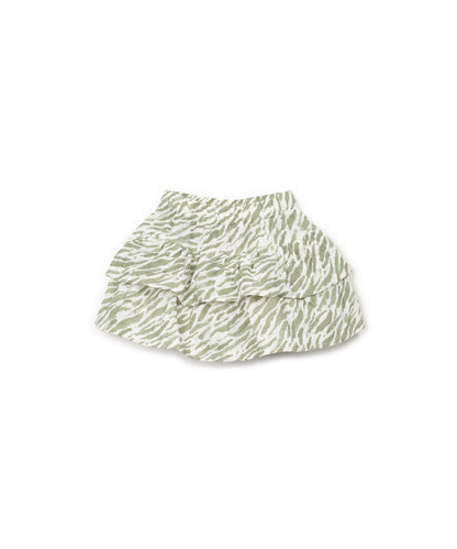 Falda pantalon estampado delantera