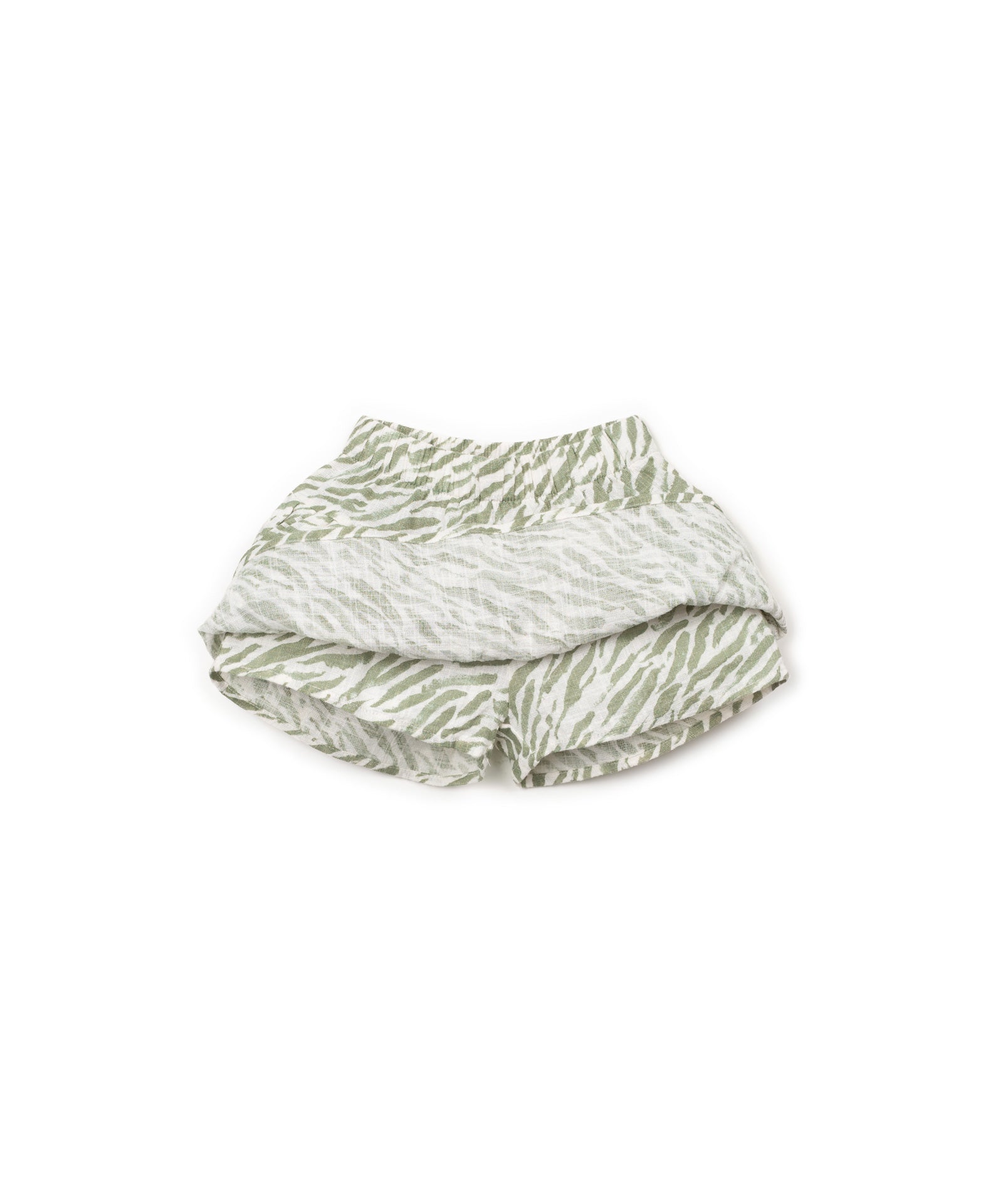 Falda pantalon estampado detalle