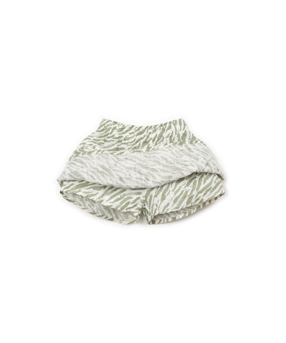 Falda pantalon estampado detalle