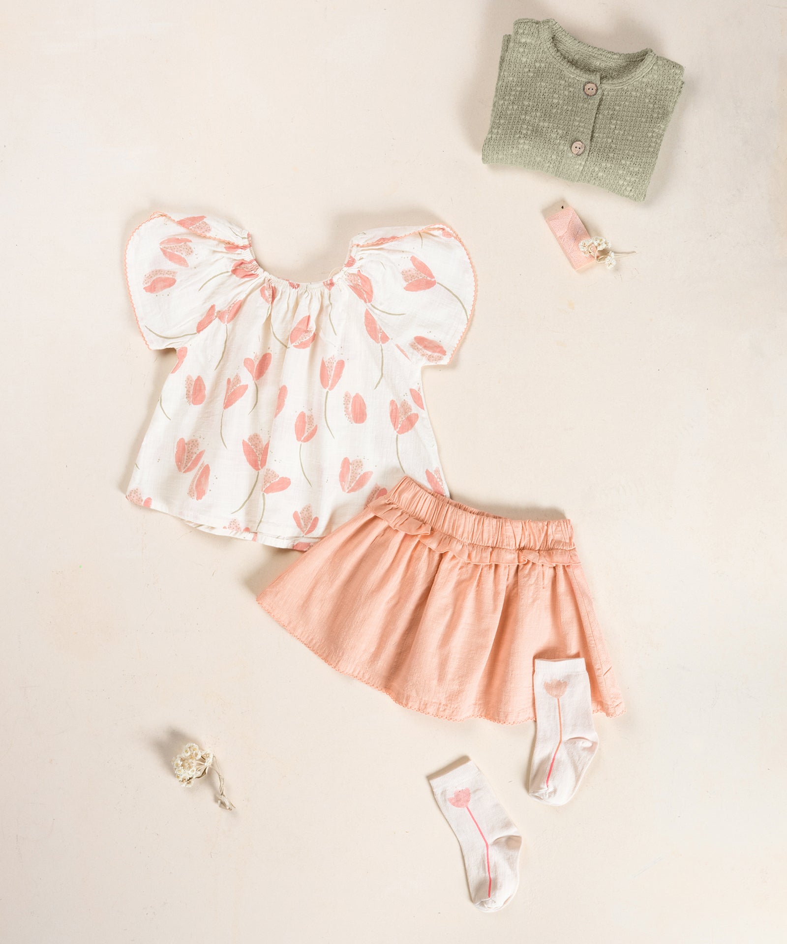 Falda tulip conjunto