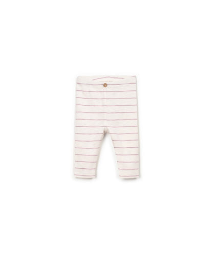 Leggings rib flame rayas sculpture delantera