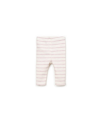 Leggings rib flame rayas sculpture trasera