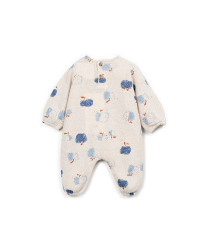 Mono jersey estampado apples lisboa trasera