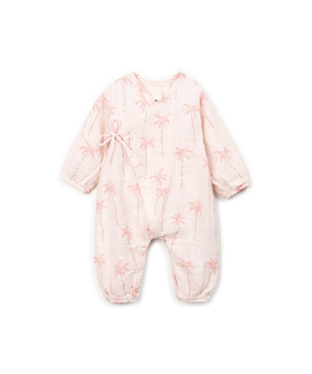 Mono tejido estampado floral delantera