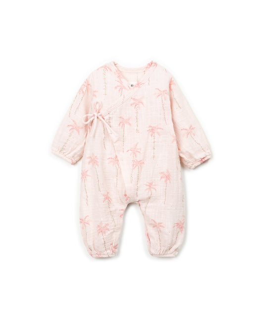 Mono tejido estampado floral delantera