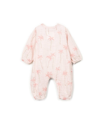 Mono tejido estampado floral trasera