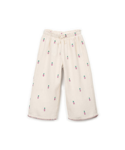 Pantalon largo pina delantera