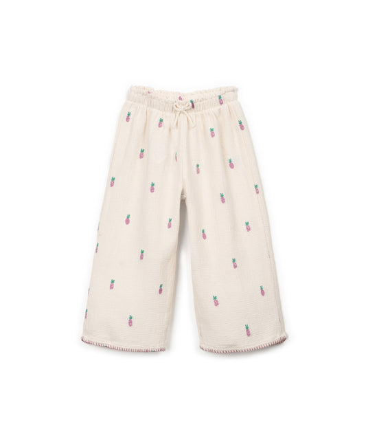 Pantalon largo pina delantera
