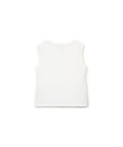 Playera sin mangas trasera