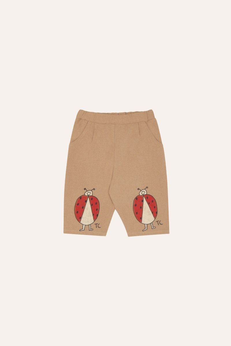 Pantalon bebe camel ladybug delantera