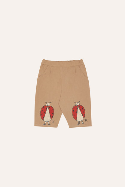 Pantalon bebe camel ladybug delantera