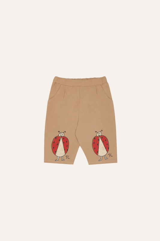 Pantalon bebe camel ladybug delantera
