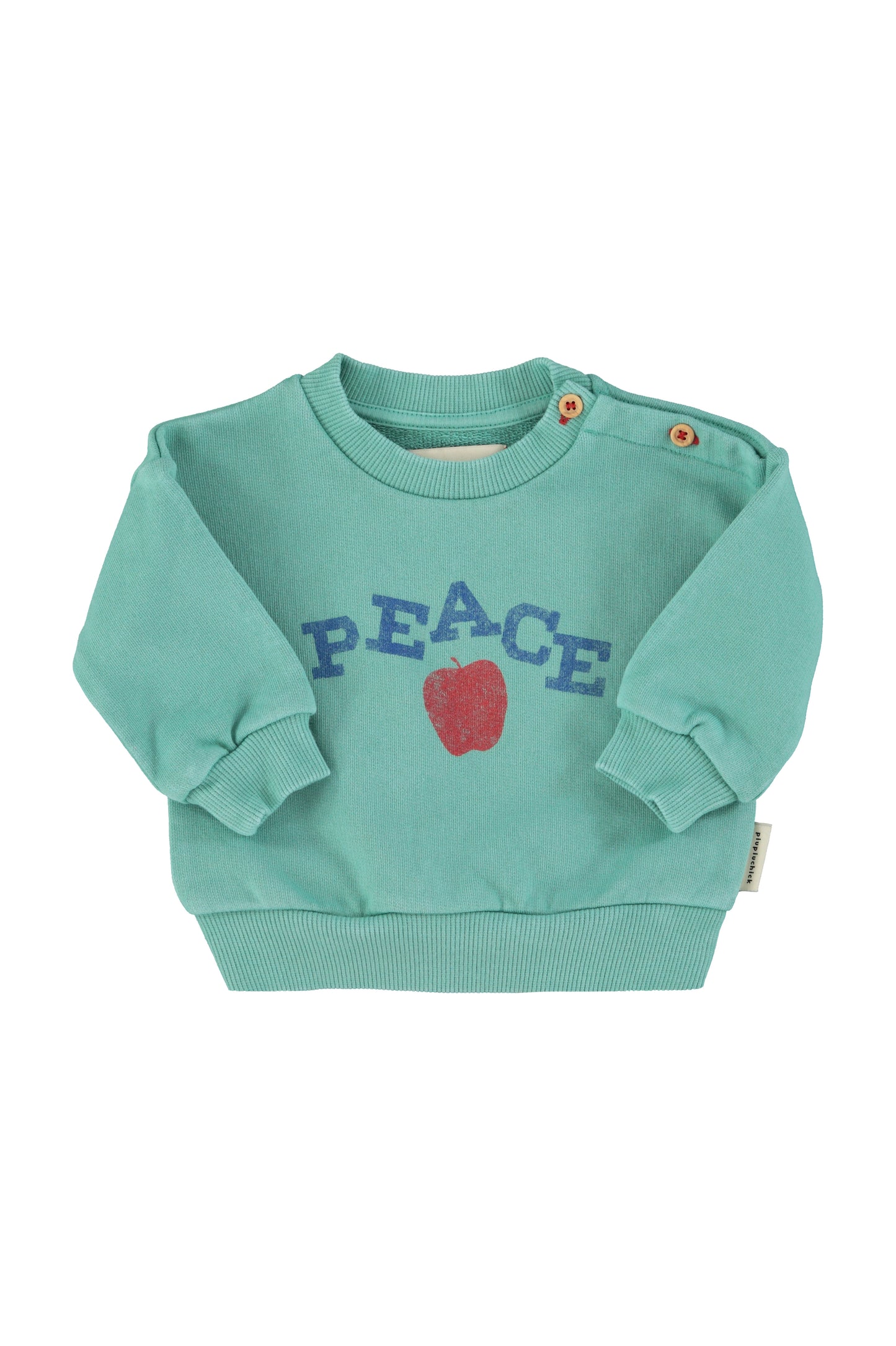 Camiseta turquesa con estampado best friend delantera bebe