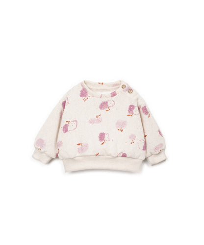 SUDADERA JERSEY ESTAMPADA DELANTERA