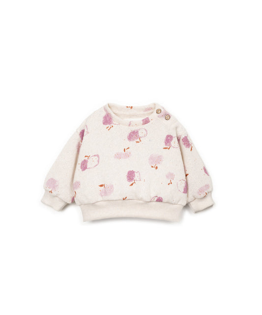 SUDADERA JERSEY ESTAMPADA DELANTERA
